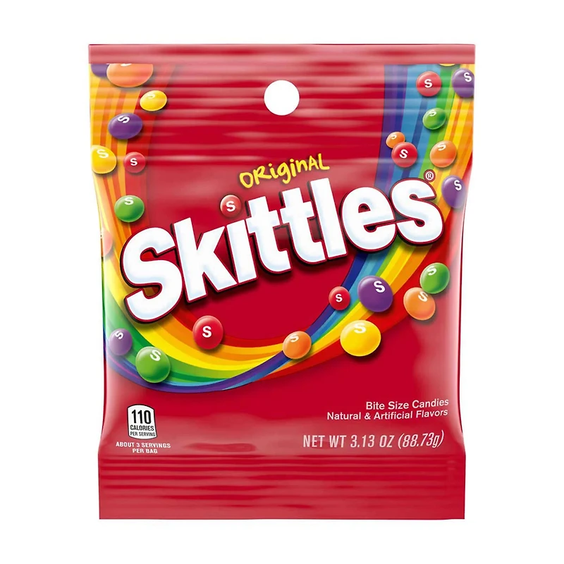 Skittles Original Candy, 3.13 oz.