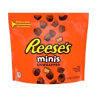 Reese's Mini Milk Chocolate & Peanut Butter Unwrapped Cups , 7.6 oz.