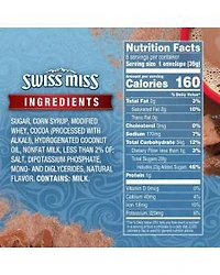 Swiss Miss Milk Chocolate Flavor Hot Cocoa Mix, 8 Envelopes