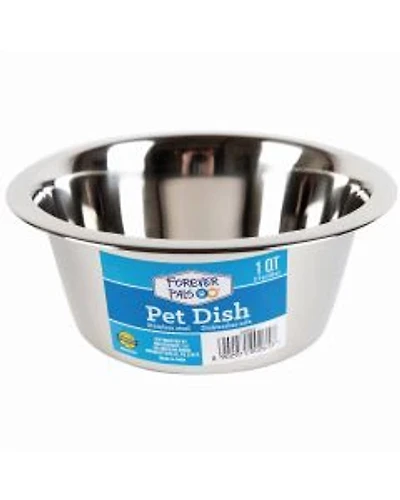 Forever Pals Stainless Steel Pet Dish, 1 qt