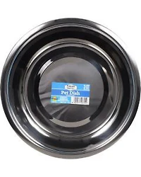 Forever Pals Steel Pet Dish, 3 qt