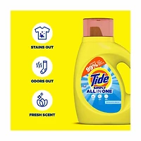 Tide Simply Clean & Fresh Liquid Laundry Detergent, Refreshing Breeze, 22 loads, 31 oz