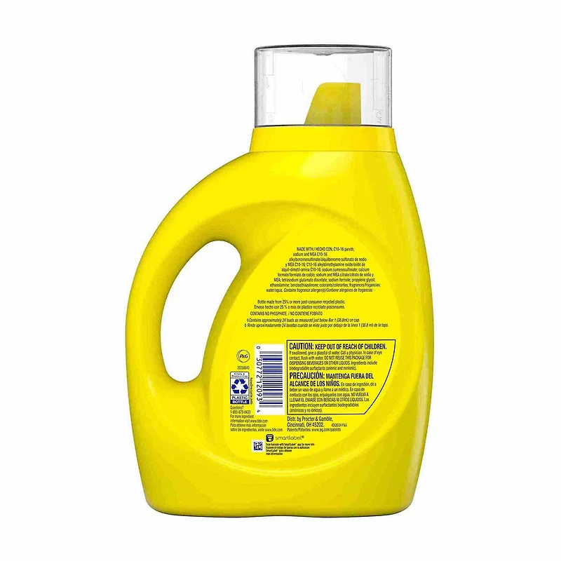 Tide Simply Clean & Fresh Liquid Laundry Detergent, Refreshing Breeze, 22 loads, 31 oz