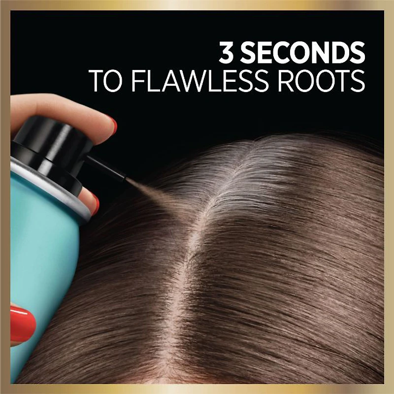 L'Oreal Paris Magic Root Cover Up Temporary Gray Concealer Spray, Dark Brown, 2