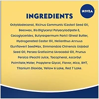 NIVEA Peach Lip Care, 0.17 oz