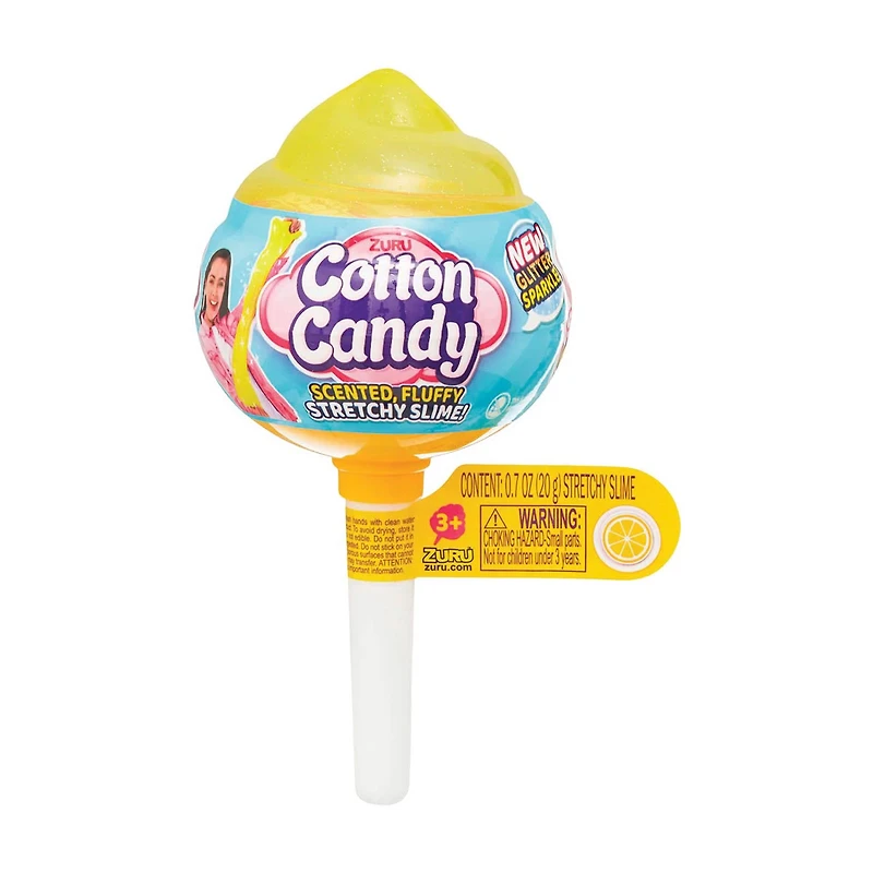 Zuru Cotton Candy Scented, Fluffy, Stretchy Slime