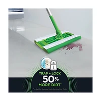 Swiffer Sweeper Heavy Duty Multi-Surface Wet Cloth Refills for Floor Mopping and Cleaning, Lavender scent, 20 count