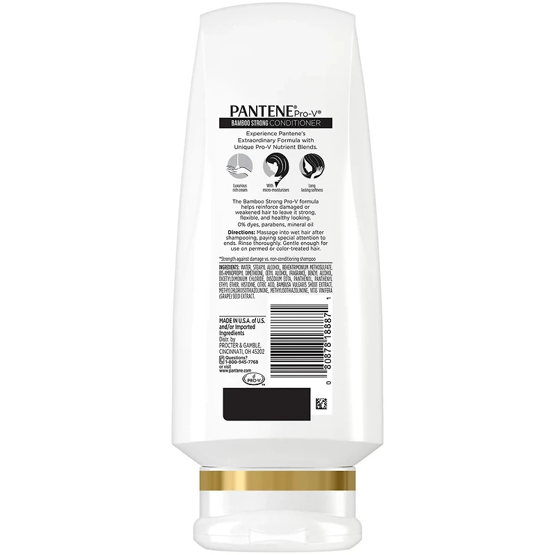 Pantene Pro-V Bamboo Strong Conditioner, 15.2 fl. oz.