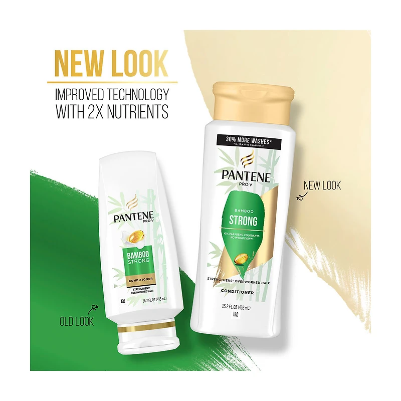 Pantene Pro-V Bamboo Strong Conditioner, 15.2 fl. oz.