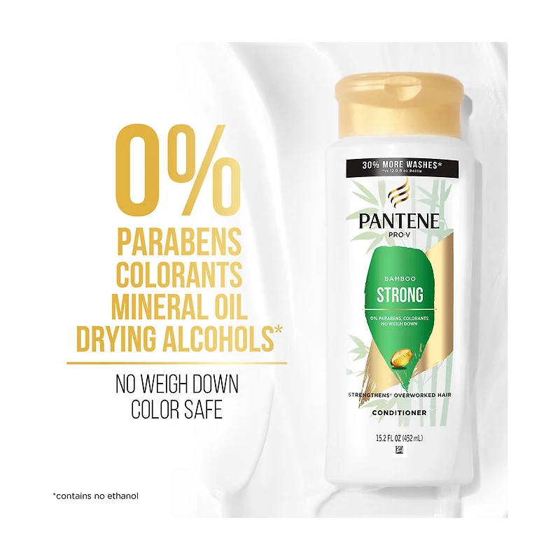 Pantene Pro-V Bamboo Strong Conditioner, 15.2 fl. oz.