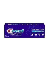 Crest 3D White Stain Eraser Toothpaste, Icy Clean Mint, 3.1 oz
