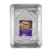 Foil Cake Pan with Lid, 13x9inch