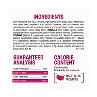 Purina Moist and Meaty Steak Flavor Soft Dog Food Pouches, 6 ct