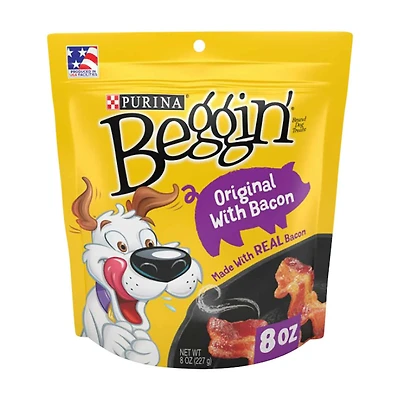 Beggin' Dog Treats - Bacon, 8 oz