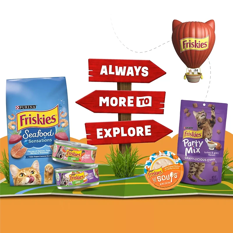 Lickable grain free cat treats made with real tuna and intended as a complement to your senior cat's complete and balanced diet