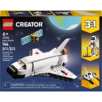 LEGO Creator 3-in-1 Space Shuttle & Spaceship Set, 144 Pieces