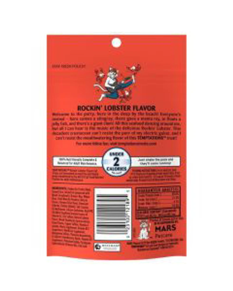Temptations Lobster Flavored Cat Treats, 3 oz