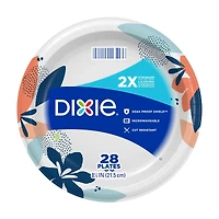 Dixie 8.5" Paper Plate, 28 Count