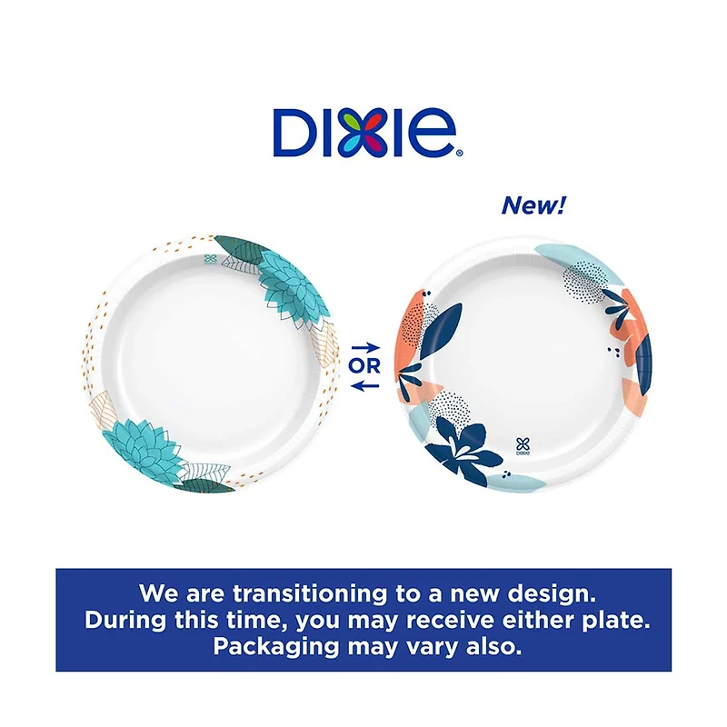 Dixie Everyday Paper Plate, 110 ct
