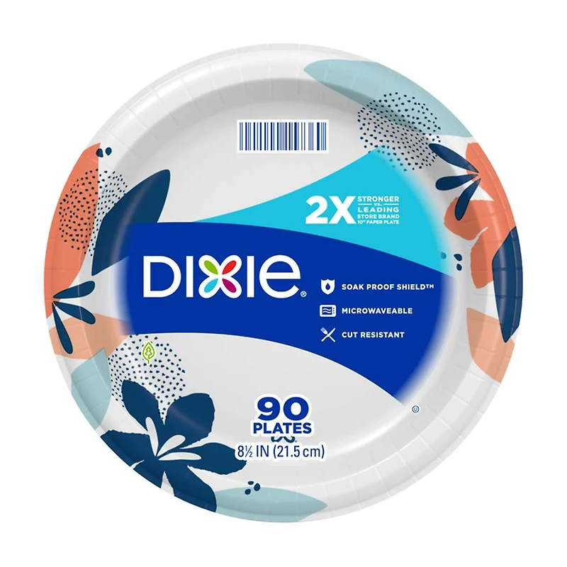 Dixie Everyday Paper Plate, 110 ct, 8.5 in