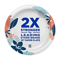 Dixie Everyday Paper Plate, 60 ct, 10 in