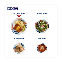 Dixie Everyday Paper Plate, 60 ct, 10 in