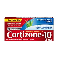 Cortizone 10 Maximum Strength Hydrocortisone Anti-Itch Cream, 2 oz