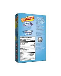 Starburst Blue Raspberry Singles To Go Drink Mix, 0.48 oz, 6 ct