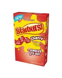 Starburst Singles To Go Powdered Drink Mix, Cherry, 0.43 oz, 6 ct