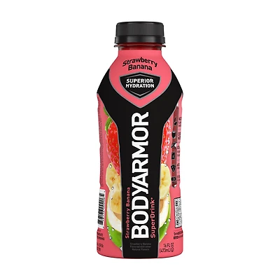 Bodyarmor Strawberry & Banana Flavored Super Drink, 16 fl oz