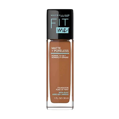 Maybelline New York Fit Me Foundation, Warm, 1 fl oz
