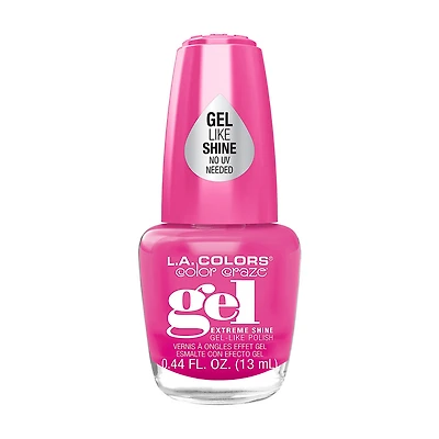 L.A. Colors Color Craze Gel-Like Nail Polish, Posh, 0.44 fl oz