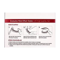 Kiss 3D Eyelashes Mink Effect Collection, Lady
