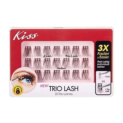 Kiss New Trio Lash, 20 ct