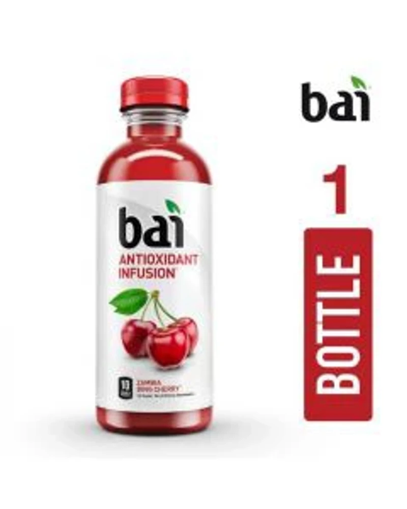 Bai Flavored Water, Zambia Bing Cherry, 18 fl oz