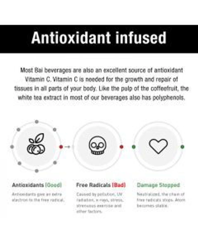 Bai Flavored Water, Zambia Bing Cherry, 18 fl oz