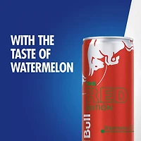 Red Bull Red Edition Energy Drink, Watermelon, 8.4 fl. oz. Can, 80mg Caffeine, Taurine & B Vitamins