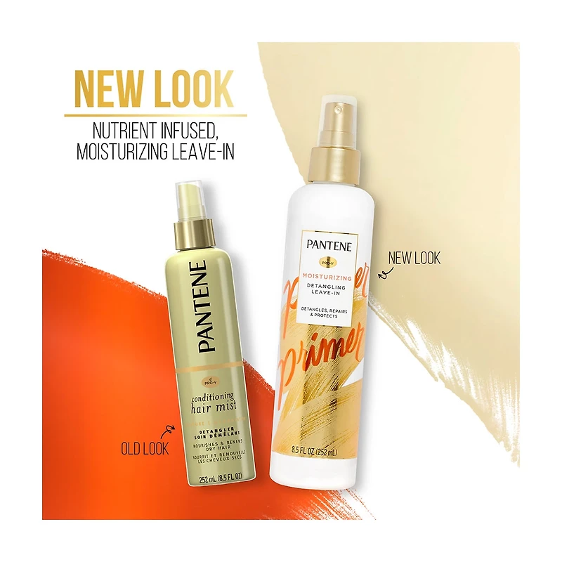 Pantene Pro-V Moisturizing Leave In Conditioner Mist, 8.5 oz