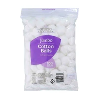 Jumbo Cotton Balls, 100 Count
