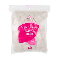 Super Jumbo Cotton Balls, 90 Count