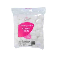 Super Jumbo Cotton Balls, 90 Count