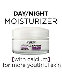L'Oreal Paris Wrinkle Expert 55+ Moisturizer Anti-Aging Face Moisturizer, 1.7 oz