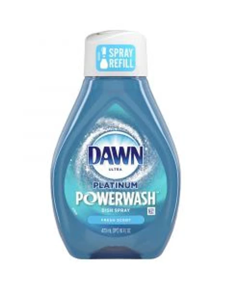 Dawn Platinum Powerwash Dish Soap Spray - Fresh Scent Refill, 16 fl oz