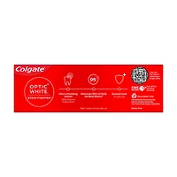 Colgate Optic White Stain Fighter Stain Removal Toothpaste, Fresh Mint Gel, 4.2 oz