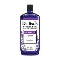 Dr Teal's Foaming Bath with Lavender Essential Oil, 34 fl oz