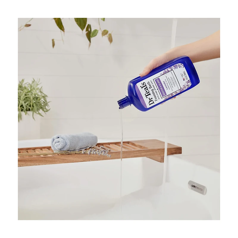 Dr Teal's Foaming Bath with Lavender Essential Oil, 34 fl oz