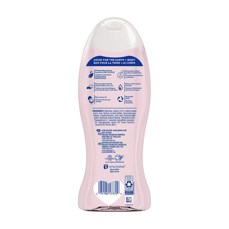 Softsoap Body Coconut Oil & Calming Lavender Body Wash, 20 Oz