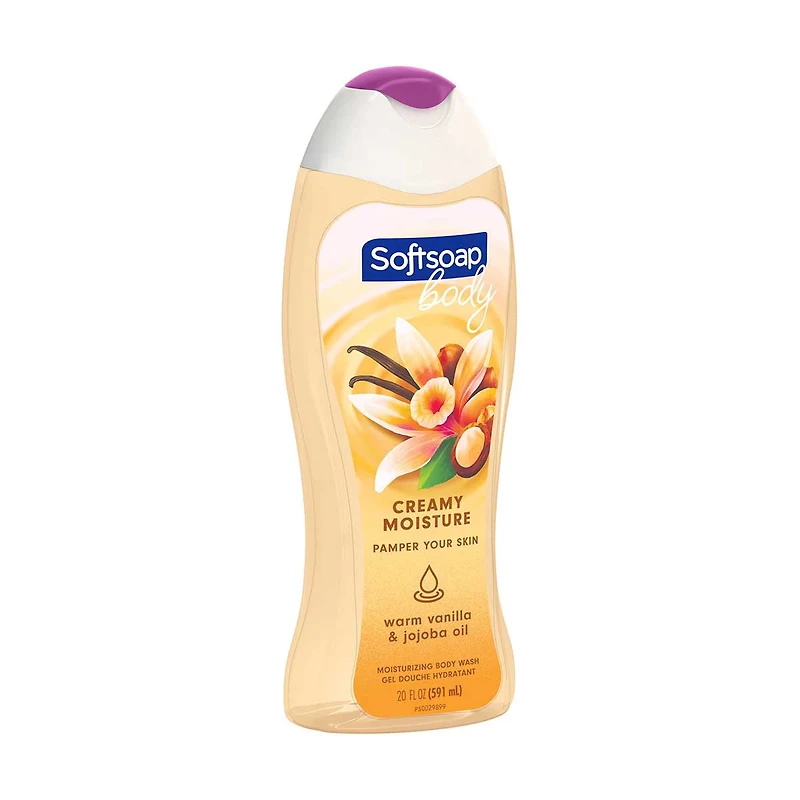 Softsoap Warm Vanilla & Jojoba Oil Moisturizing Body Wash, 20 fl. oz.