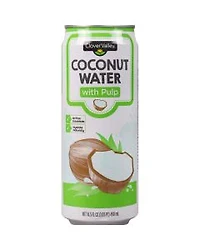 Clover Valley Coconut Water with Pulp, 16.5 fl oz
