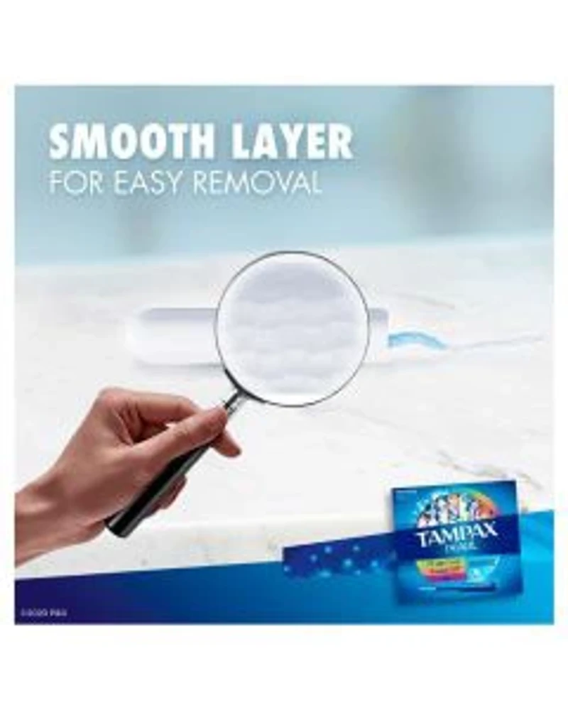 Tampax Pearl Tampons, Super/Super Plus/Ultra Absorbency with LeakGuard Braid, Triple Pack, Unscented, 34 Count